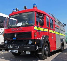 dodge100 fire engine